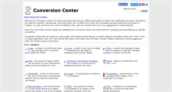 Desktop Screenshot of conversioncenter.net